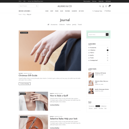 Blog List