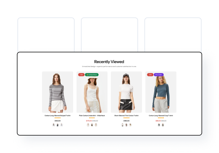 Recently Viewed Products