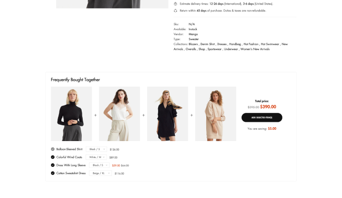 Frequently bought together