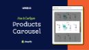 Products carousel
