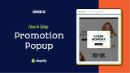 Promotion popup